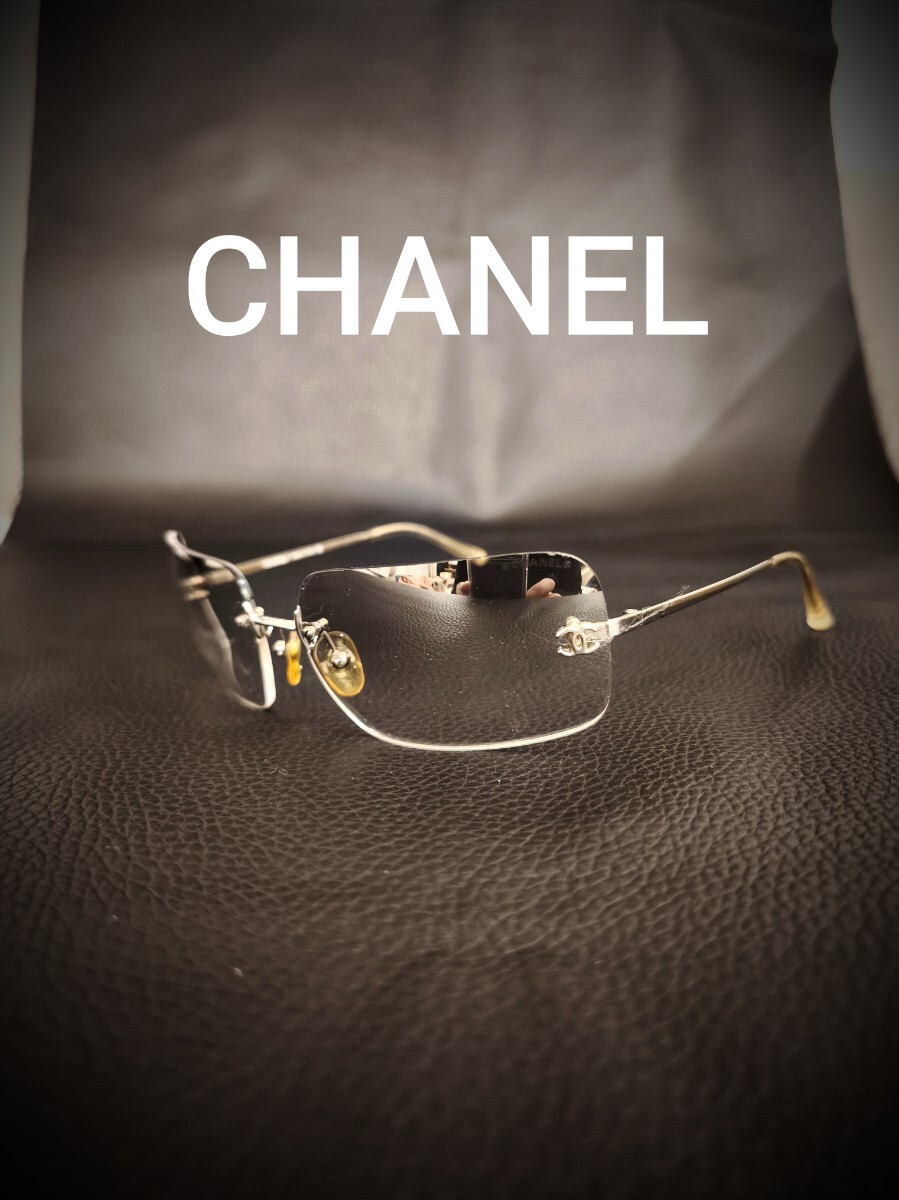 CHANEL シャネル 眼鏡 サングラス メガネ ココマーク アイウェア ユニセックス　ミラーレンズ　大人気モデル 4017！！