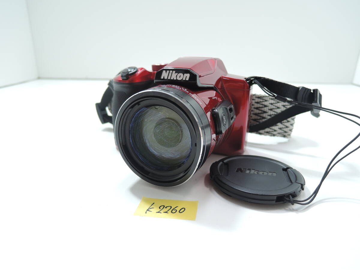 NIKON ニコン COOLPIX クールピクス B600 コンパクトデジタルカメラ　通電確認済み　K2260