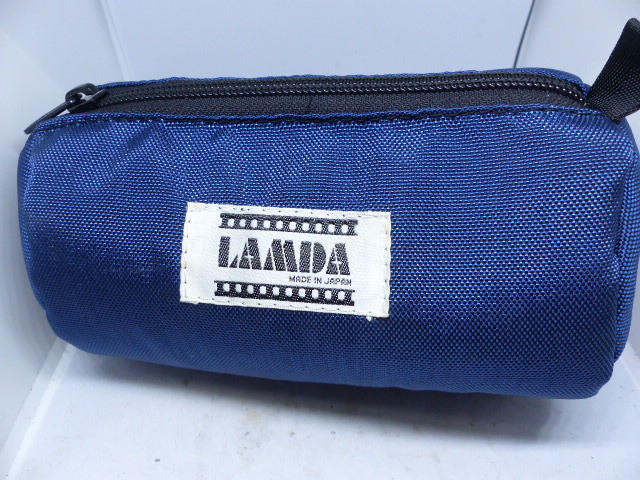 希少 LAMDA レンズケース ブルー