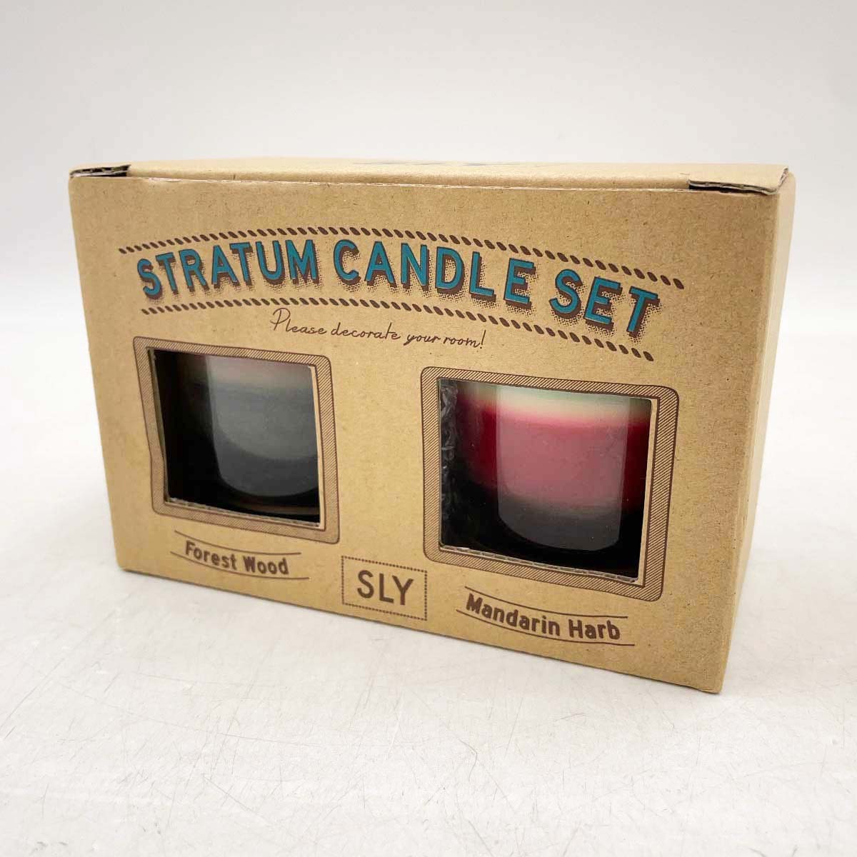【中古・未使用品】スライ ノベルティ キャンドルセット SLY
