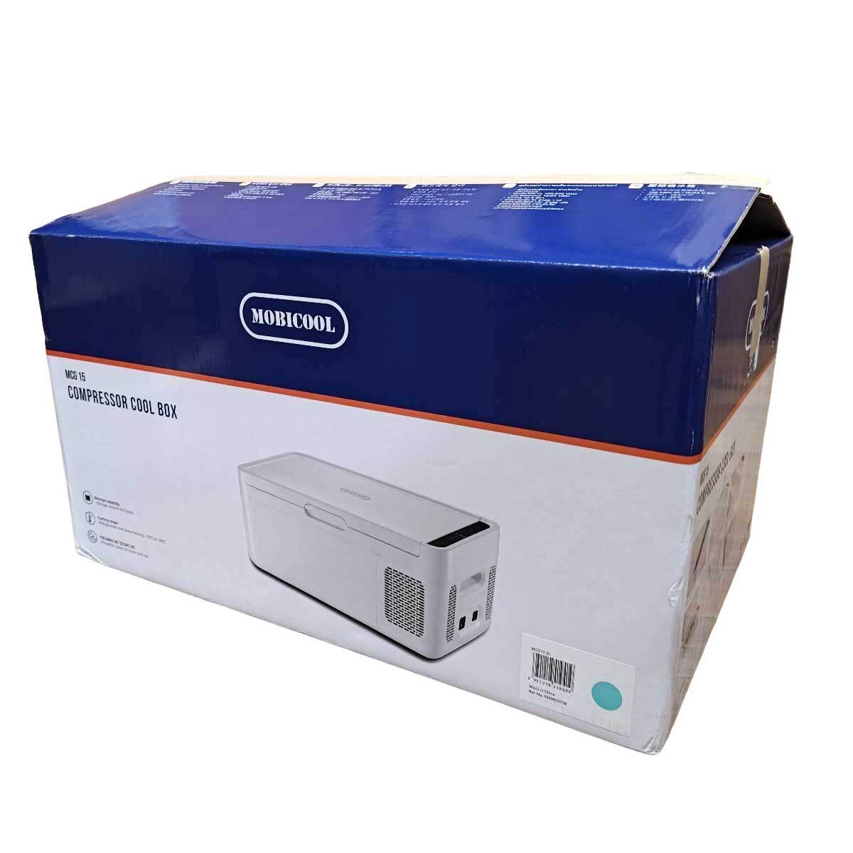 【中古・未使用品】ドメティック DOMETIC MOBICOOL 2WAYコンプレッサー冷凍庫 冷蔵庫 ポータブル DM-MCG15 BL キャンプ アウトドア 防災