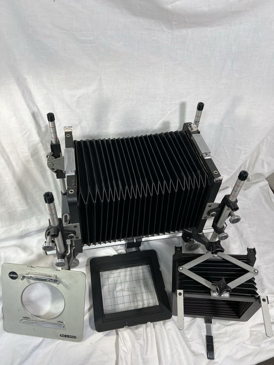 CAMBO カンボ 大判カメラ 4x5 VIEW ビューカメラ　蛇腹フード ピントガラスなど