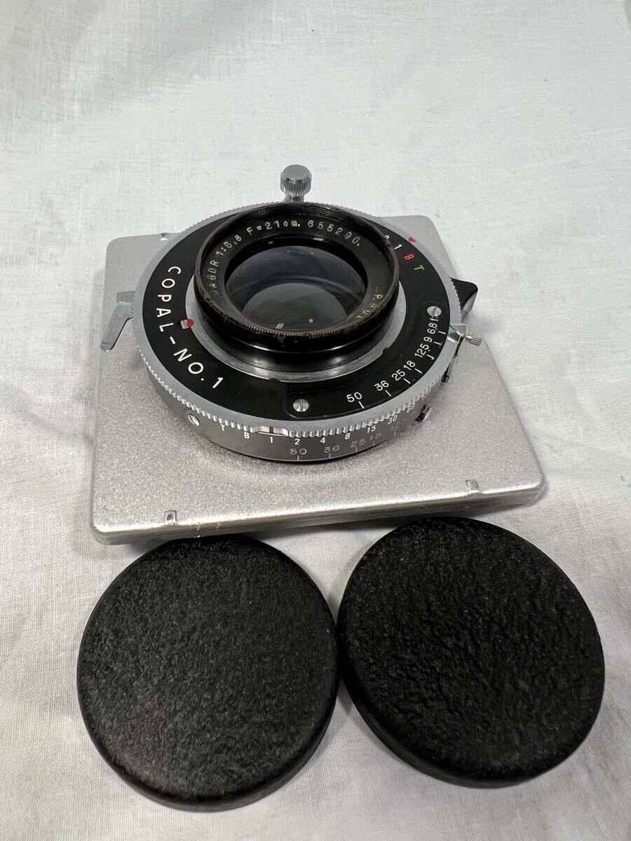 ゲルツ GOERZ ダゴール DAGOR 21cm f6.8 ベルリン 大判レンズ