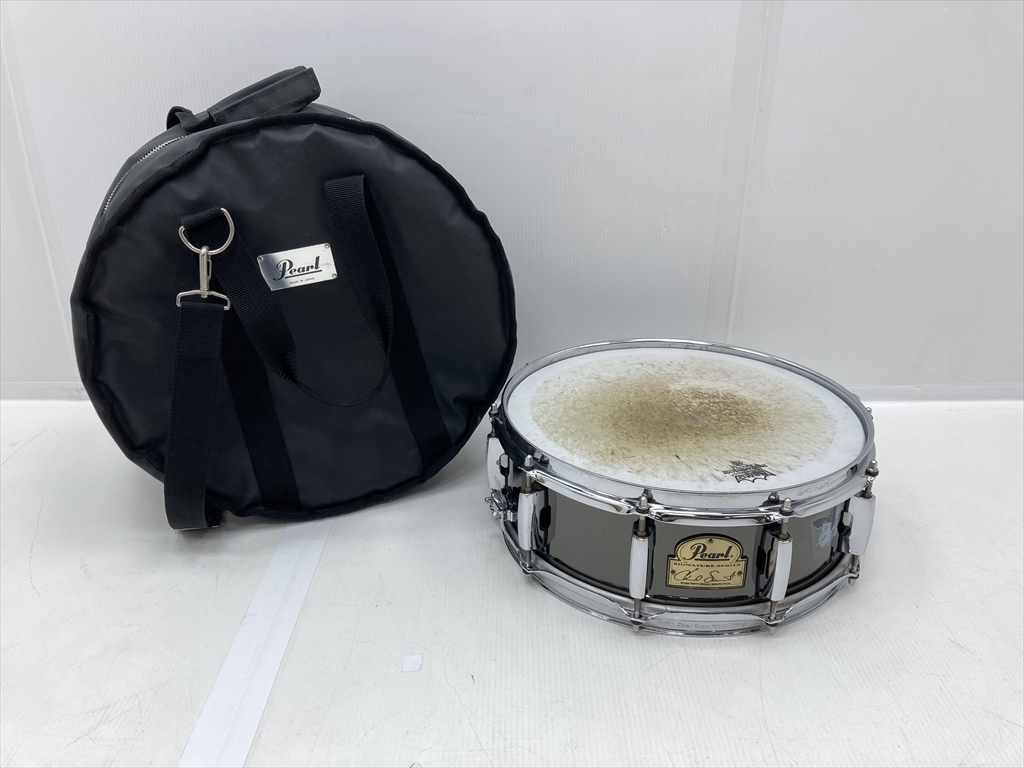 下松)Pearl パール スネアドラム シグネチャーシリーズ Chad Smith チャド・スミスモデル 現状品 ◆★G260222R01B PB22A