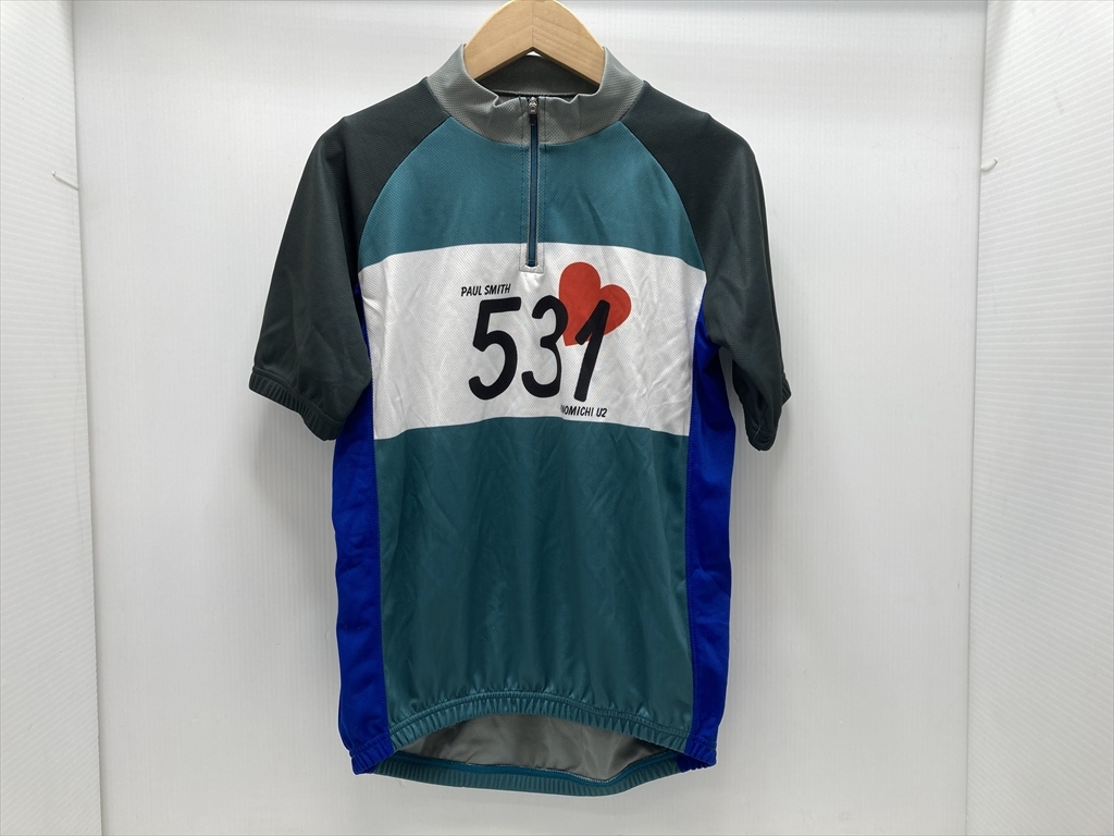 下松)Paul Smith ONOMICHI U2 ポール・スミス オノミチ ユーツー コラボ サイクルジャージ Sサイズ ◆★B260225R04A PB25A