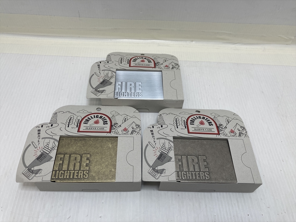下松)FIRELIGHTERS ファイヤーライターズ SLEEVE CASE スリーブケース 3色セット マッチ無 未使用品 ◆★J260102R09B PA02A