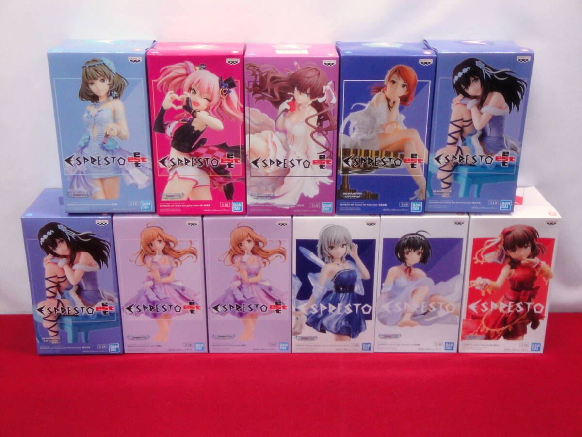 カメ)【未開封品】アイドルマスター シンデレラガールズ ESPRESTO est フィギュア まとめ 11点 『重複商品有』 ◆U2602026 PB24B