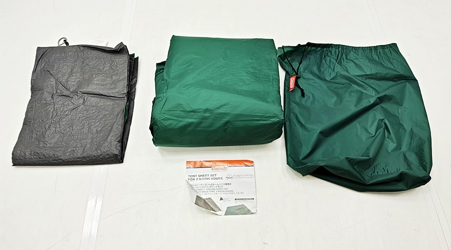下松)Coleman コールマン 2ルームハウス用テントシートセット アウトドア　キャンプ ▲★J260218N03A PB18B