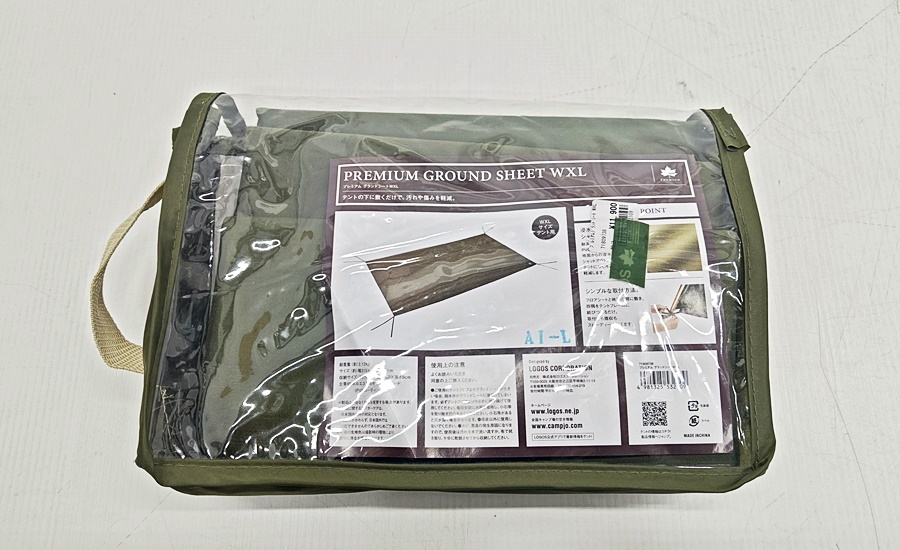 下松)LOGOS ロゴス プレミアムグランドシート WXL アウトドア キャンプ テントシート ▲★J260221N02A PB21C
