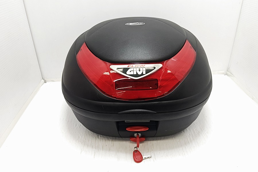 下松)GIVI E350N FLOW 35L トップケース キー2本 バイク用リアBOX ▲★C260202N03B PB02B
