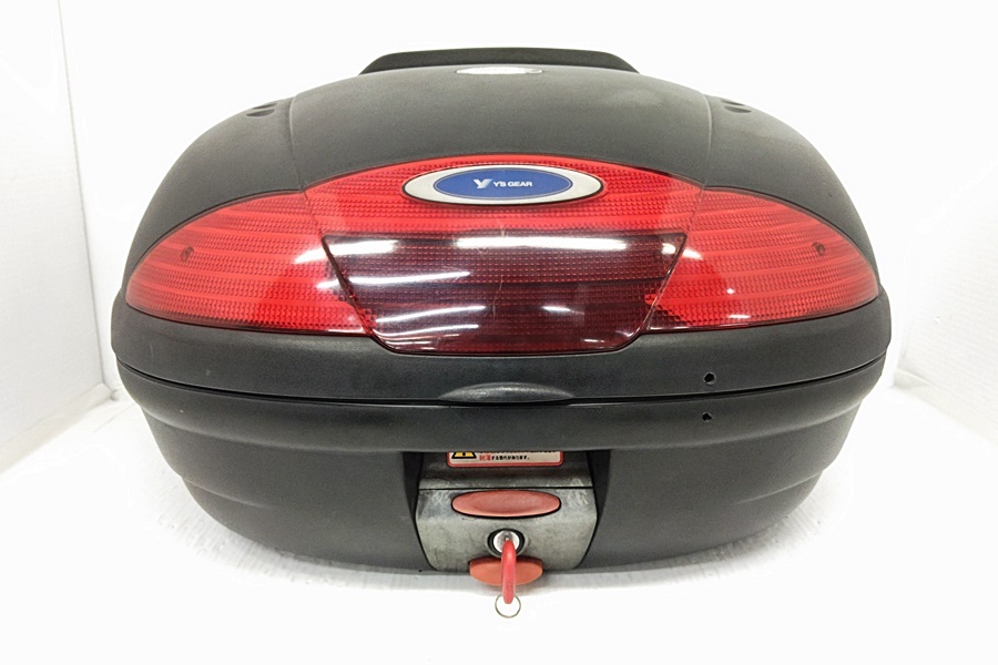 下松)ジャンク 現状品 ヤマハ Y'S GEAR Simply トップケース キー1本 バイク用リアBOX ▲★C260202N04B PB02C