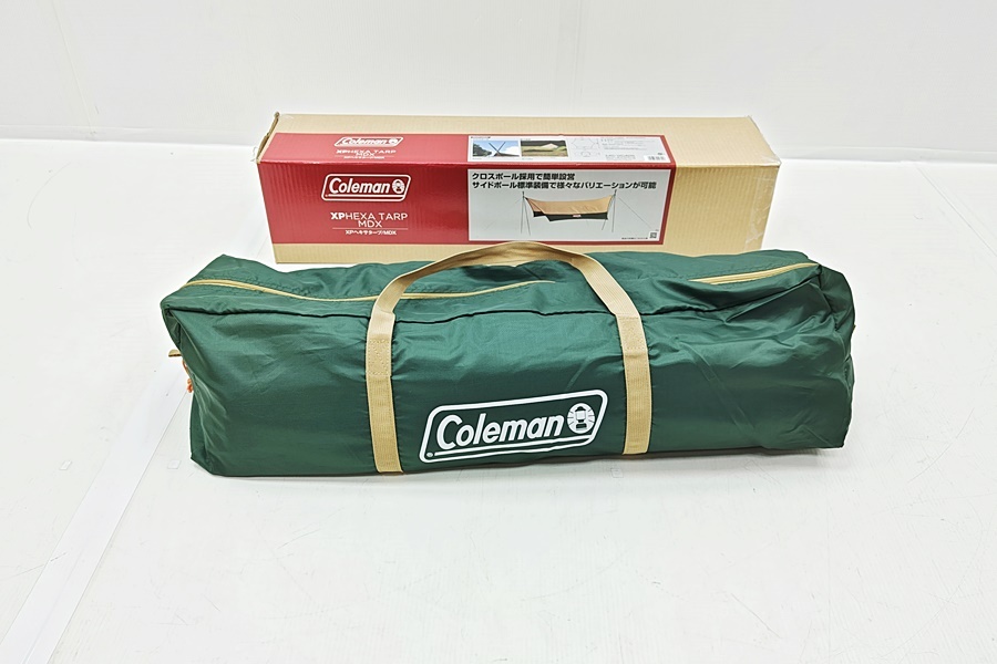 下松)Coleman コールマン XPヘキサタープMDX Model 2000028621 アウトドア キャンプ ▲★J260214N01B PB14B