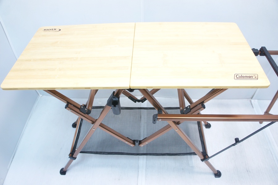 福岡)coleman コールマン コンフォートマスター2000010520 ワンタッチキッチンテーブル F260215j4 PB15C