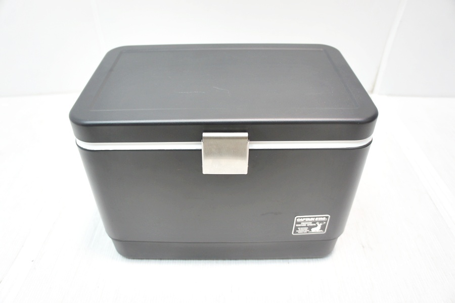 福岡)美品 CAPTAIN STAG キャプテンスタッグ UE-0081 CSブラックラベル スチールフォームクーラー 25L F260220j1 PB20C