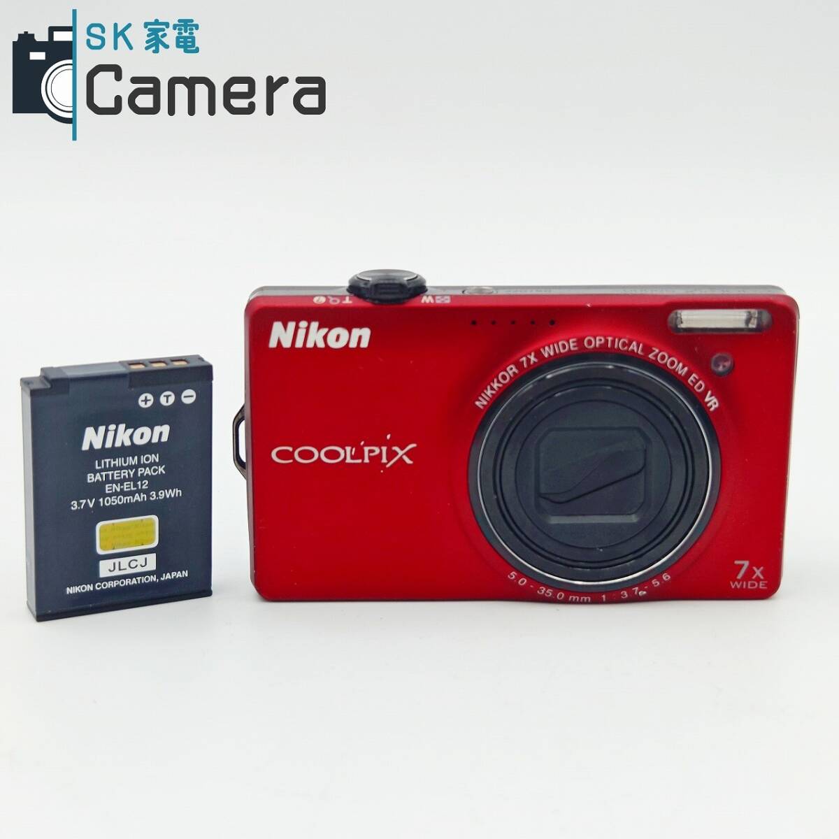 【中古】 NIKON COOLPIX S6000 ニコン クールピクス コンパクトデジタルカメラ