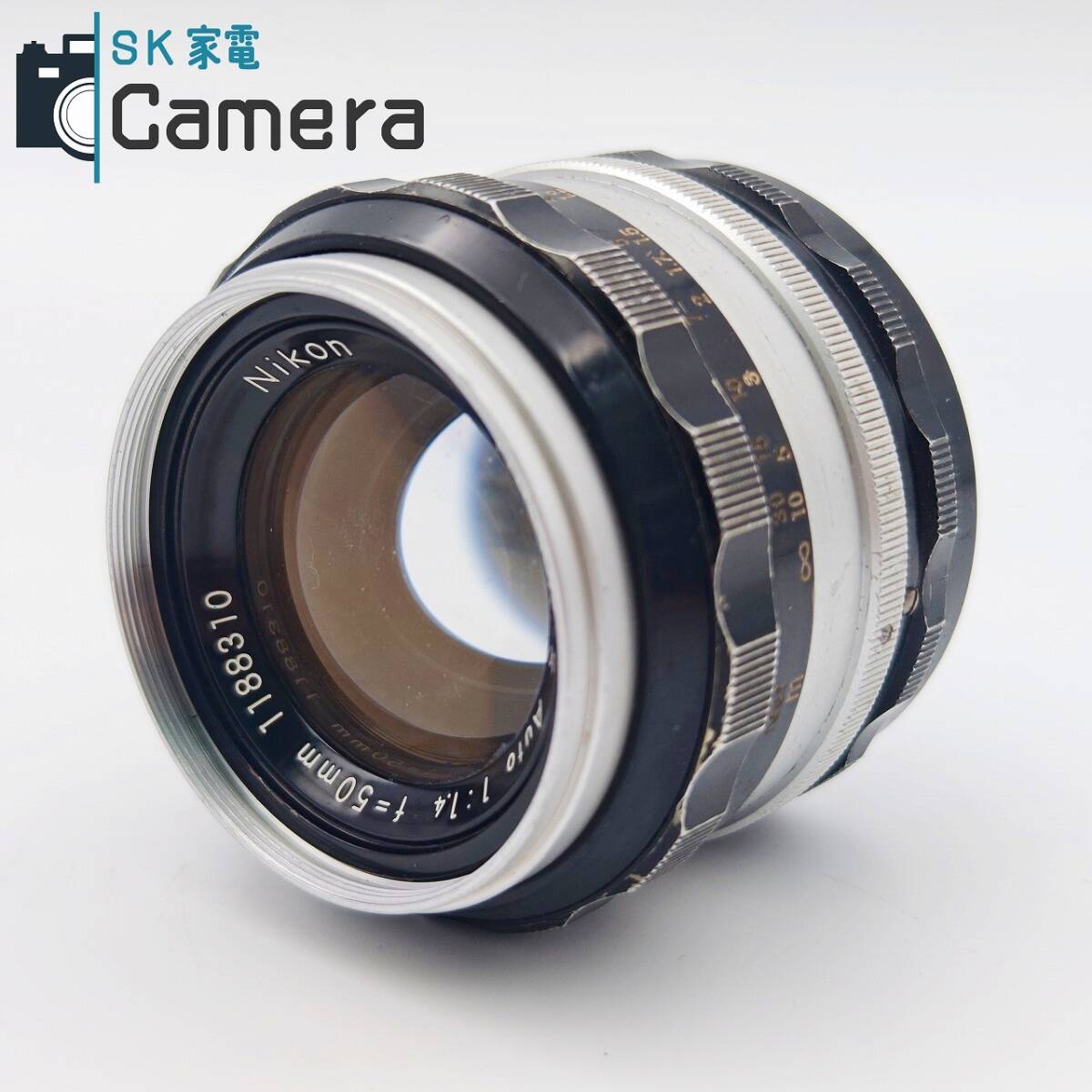 【中古】 Nikon NIKKOR-S Auto 50ｍｍ F1.4 非Ai ニコン
