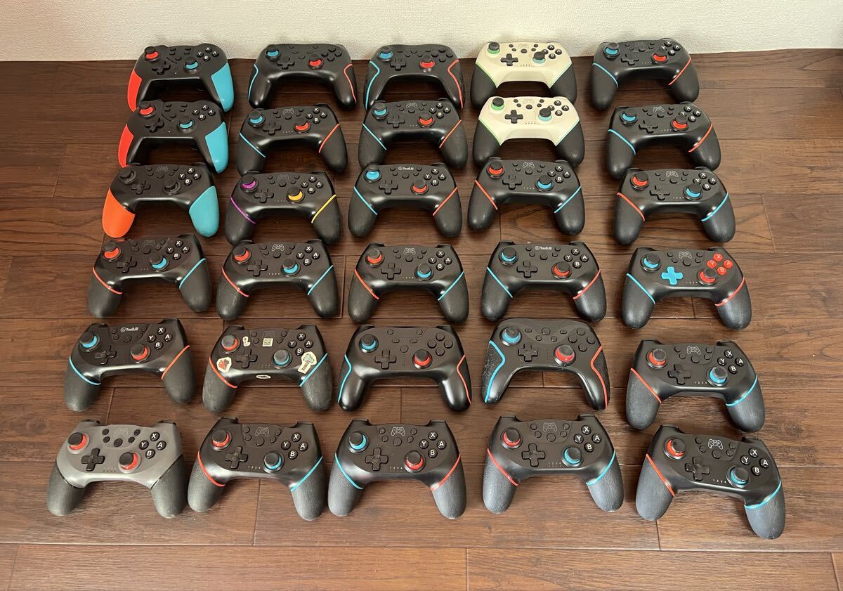 Switchワイヤレスコントローラー30個セット 動作未確認 中古