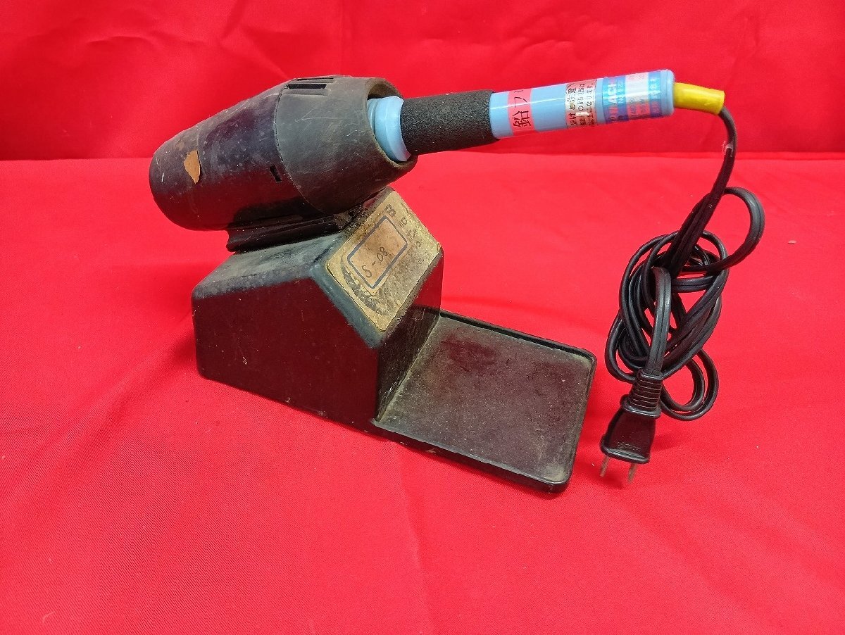 02-19-438 ●BO【送料無料】溶接 接着 HAKKO MACH-Ⅰ 922 はんだこて 置き台 セット 通電確認済 中古品