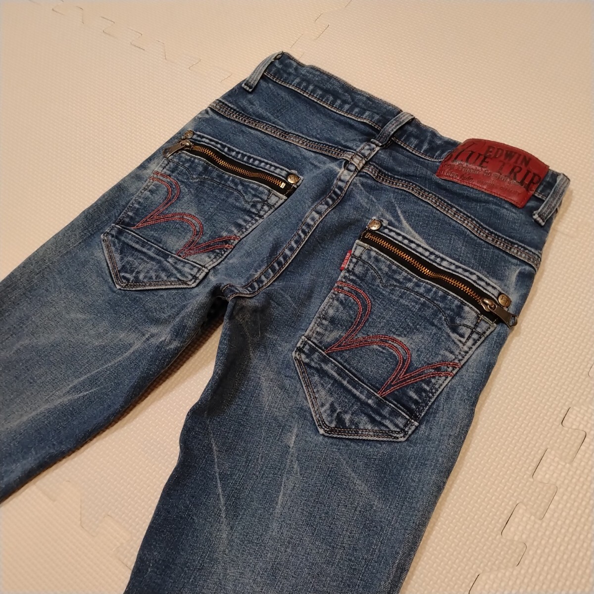 EDWIN EB0006 ブルートリップ ストレッチ ジーンズ デニム ジーパン BLUE TRIP エドウィン 日本製 紺 28