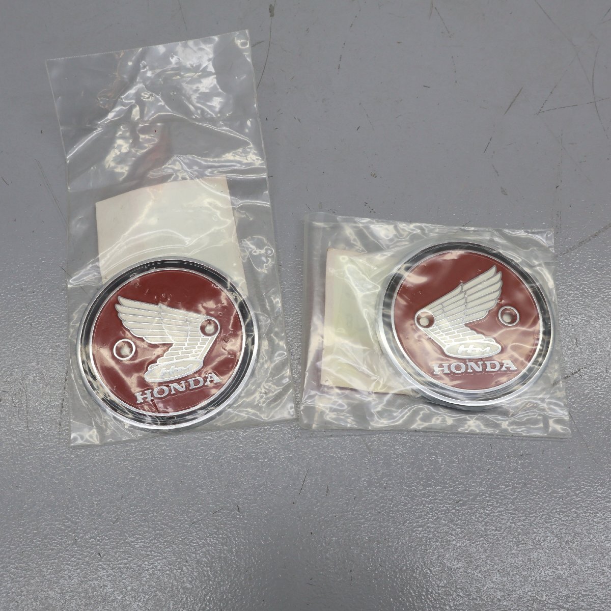 未使用 ホンダ 純正 モンキー タンク エンブレム フューエルタンク 87121-051-693 / 87122-051-693 / SS50 Z50A Z50Z Z50M　260120AB0231