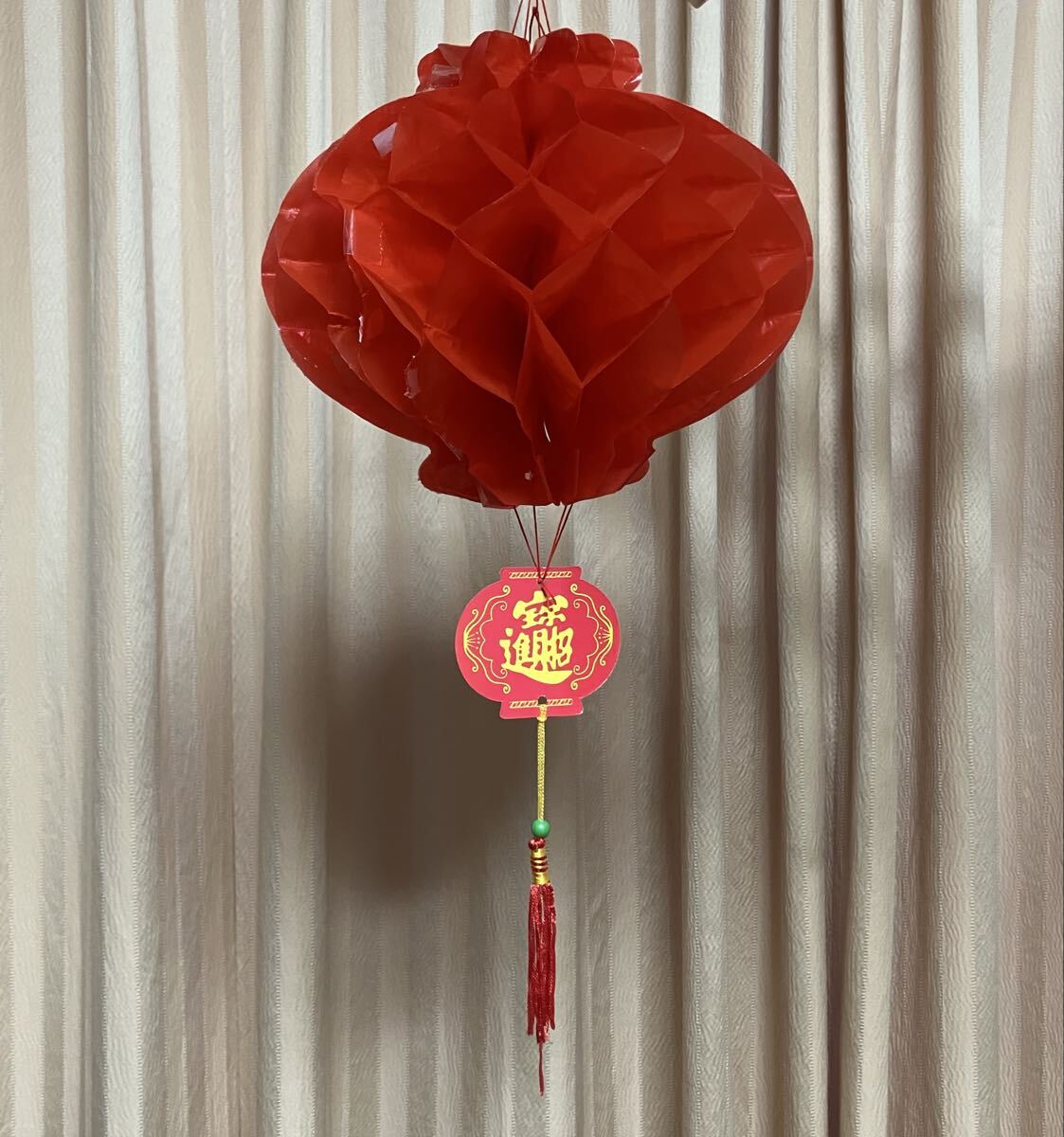 中華提灯　正月　春節　飾り