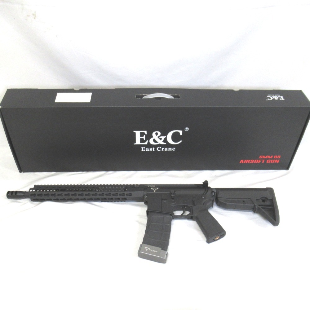 KR103631 電動ガン エアガン E&C BCM 13 インチ John Wick TTI AR-15 EC-855 中古
