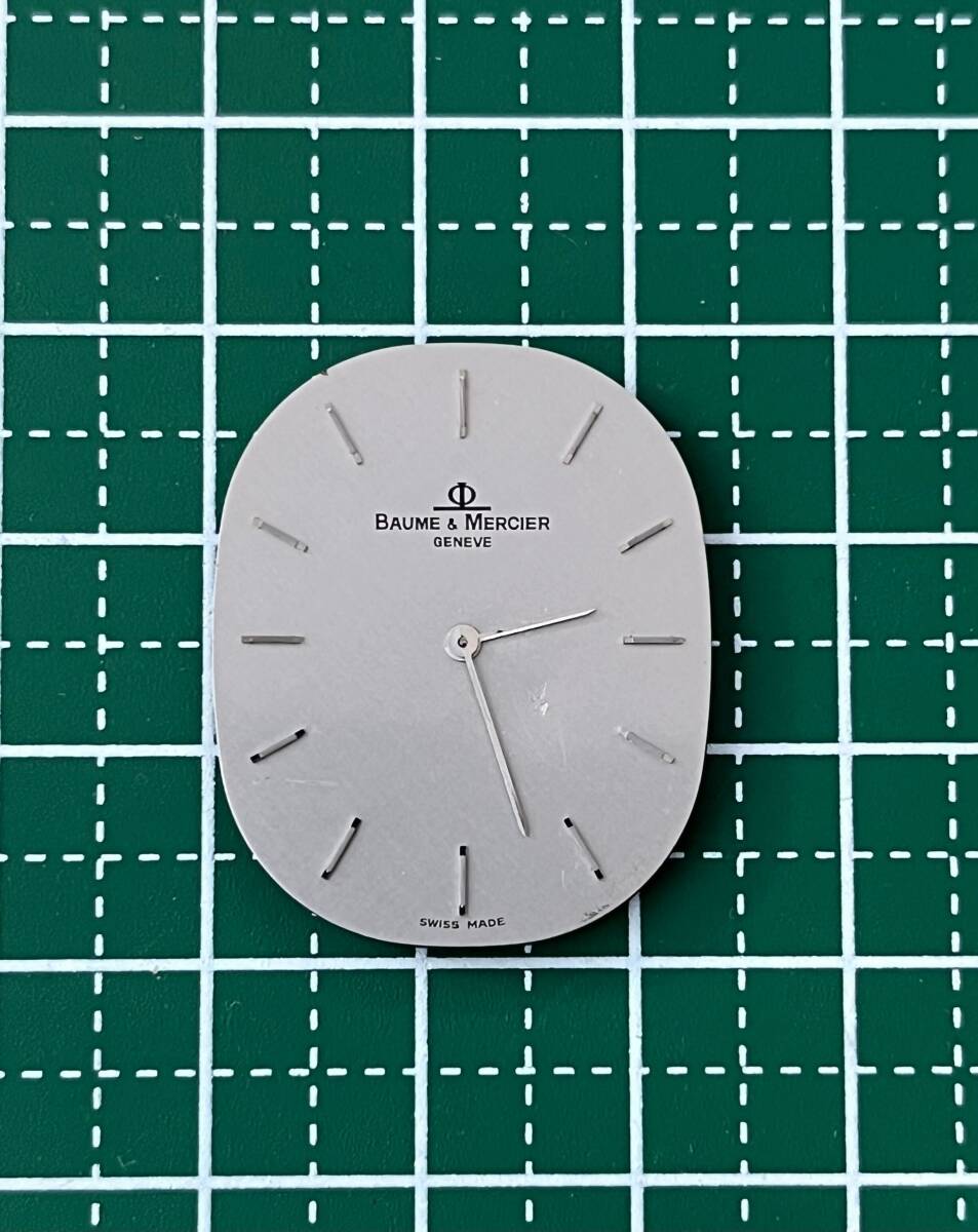 TM-04【鴇】☆1円スタート☆ BAUME&MERCIER ボーム&メルシェ 文字盤 ムーブメント BM9098 ジャンク扱い 傷 部品取り