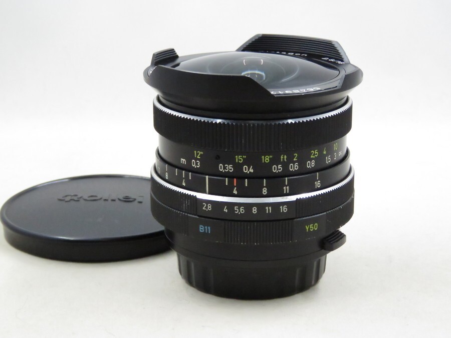 [23262Z1]★完動品★Rollei Carl Zeiss F-Distagon 16mm F2.8 HFT