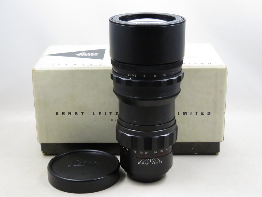 [23326R1]★極上美品★LEICA TELYT 280mm F4.8 Lマウント 元箱付き