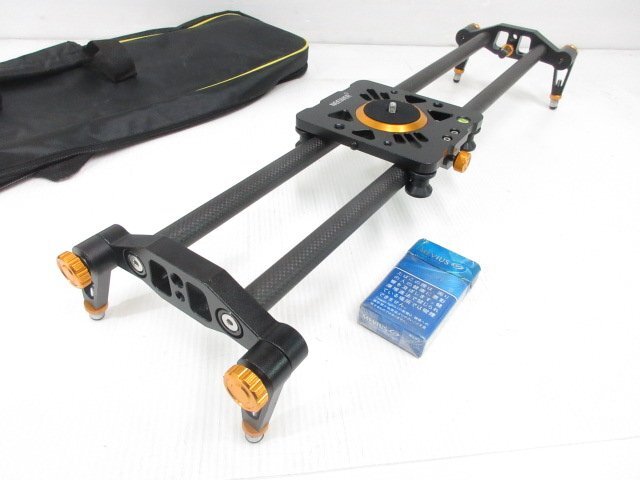 T013■NEEWER 炭素繊維 カメラスライダー 60cm /// カーボンファイバー / 未使用