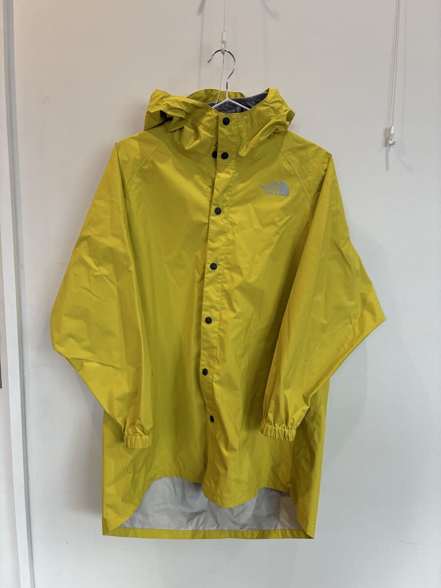 THE NORTH FACE ノースフェイス ナイロンジャケット YLW バックパッカー 130 NPJ12113 通園用 子供用　レインコート