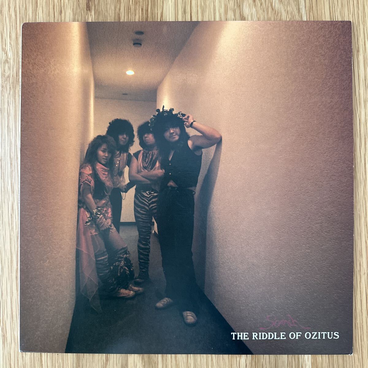 希少ソノシート付属 スカンチ オジタスの謎 LP すかんち　scanch The Riddle Of Ozitus ローリー寺西 ROLLY　沢田研二　