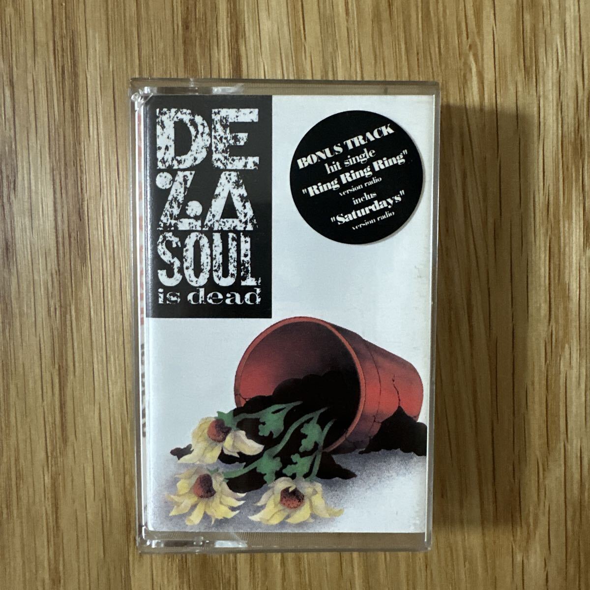 1991年 オリジナル DE LA SOUL　DE LA SOUL IS DEAD カセットテープ HIPHOP　デラソウル　boom bap