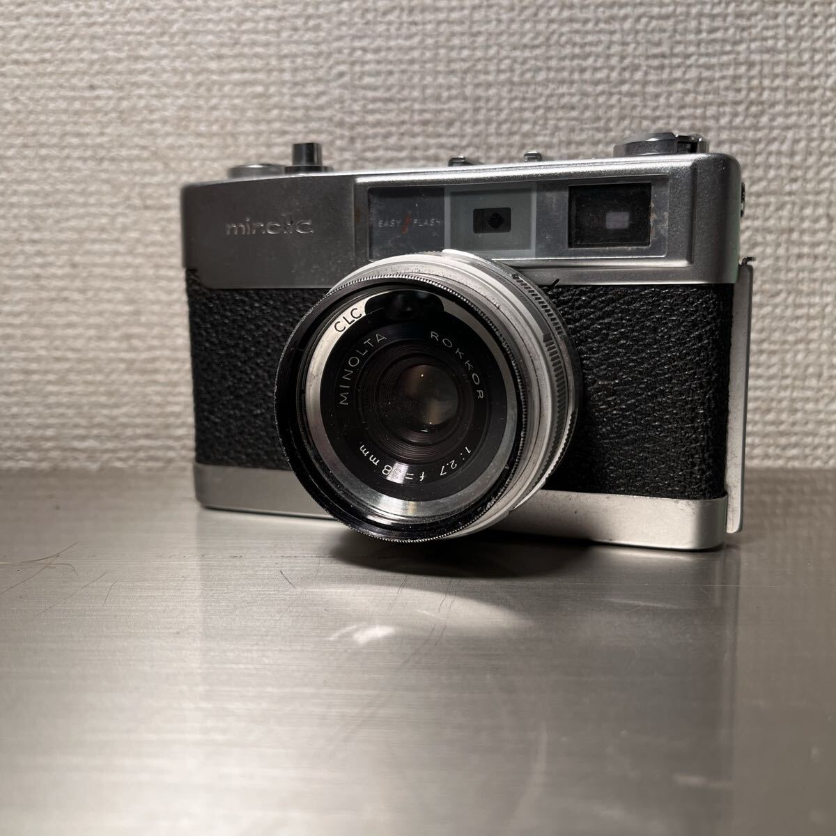 minolta ミノルタ フィルムカメラ AL-F ROKKOR 38mm 1:2.7 空シャッターOK 中古品