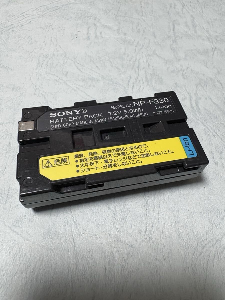 送料無料■中古■ソニー純正品■NP-F330■バッテリー 電池パック■SONY