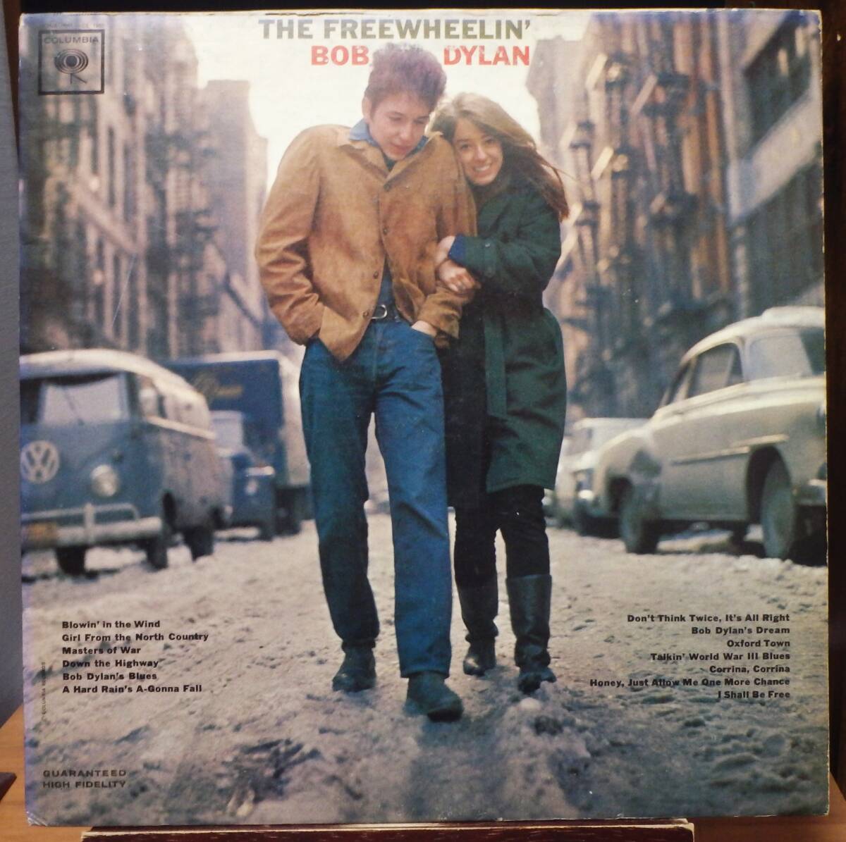 【CR809】BOB DYLAN 「The Freewheelin' Bob Dylan」, 66 US mono Reissue　★フォーク