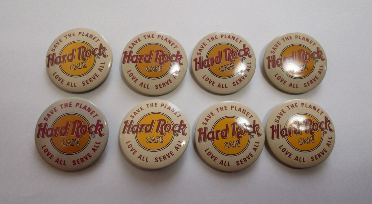 Hard Rock CAFE 缶バッジセット★ ハードロックカフェ 缶バッチ 