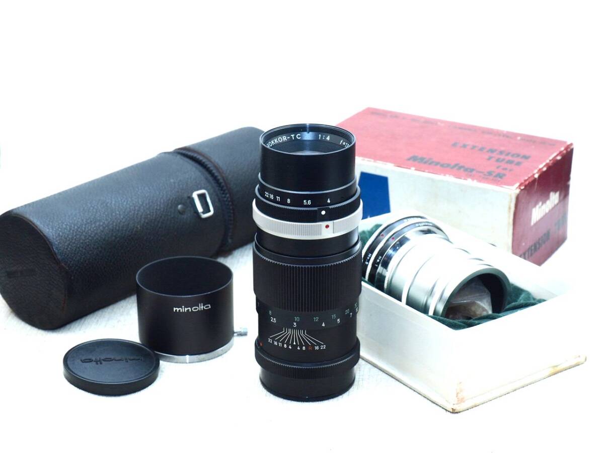 MINOLTA ROKKOR-TC 135mm F4　綺麗な完動品