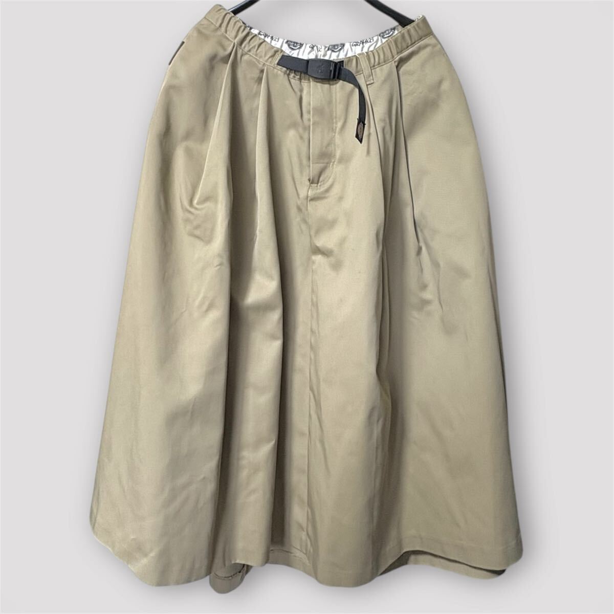 未使用 タグ付き Dickies × GRAMICCI コラボ ベージュ系カラー ロング スカート 