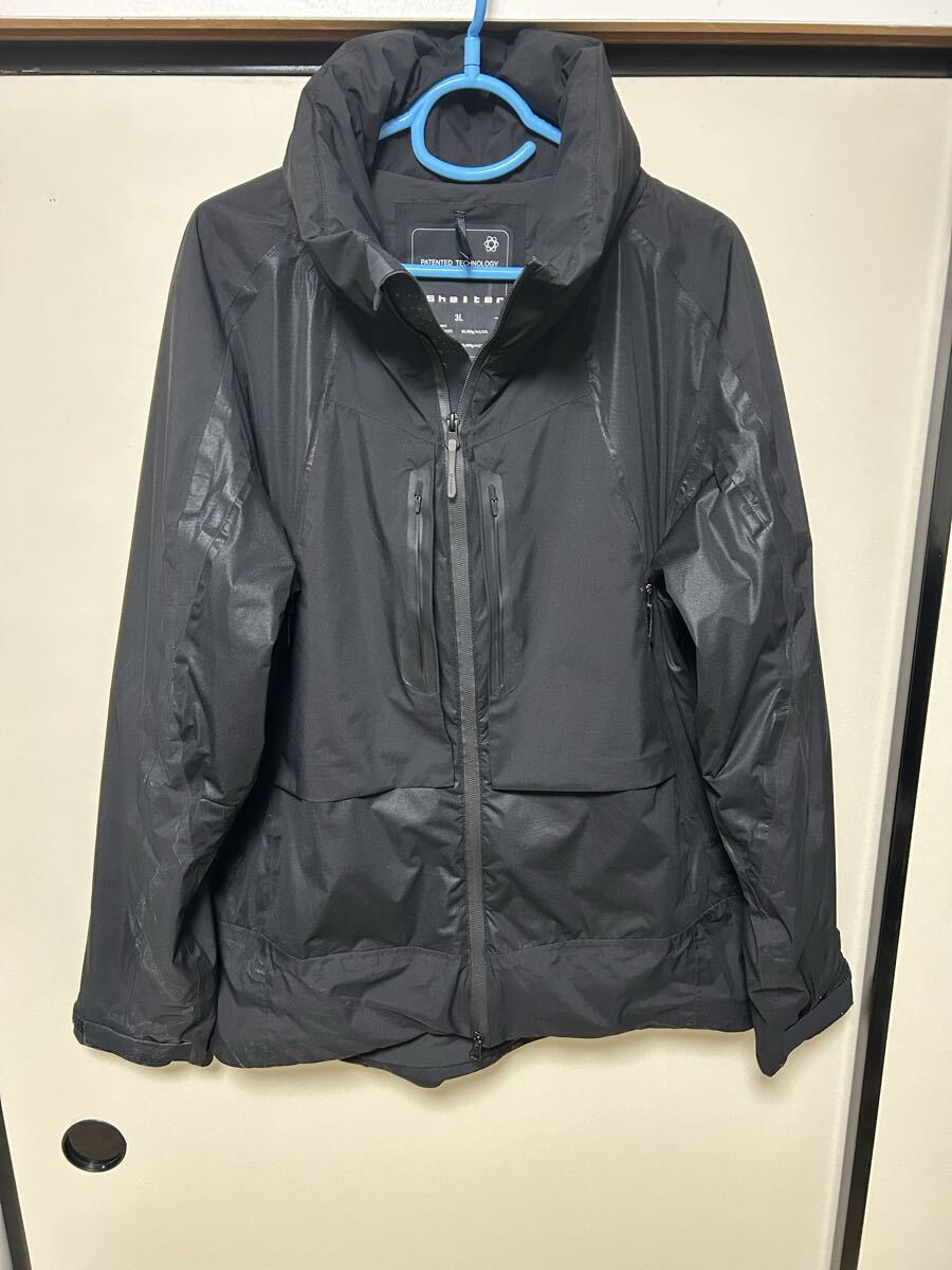 エックスシェルター断熱Bプレミアム超透湿防水防寒ジャケット　3L　美品