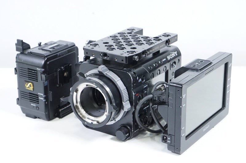 SONY 業務用ビデオカメラ▲PMW-F55 中古▲送料無料