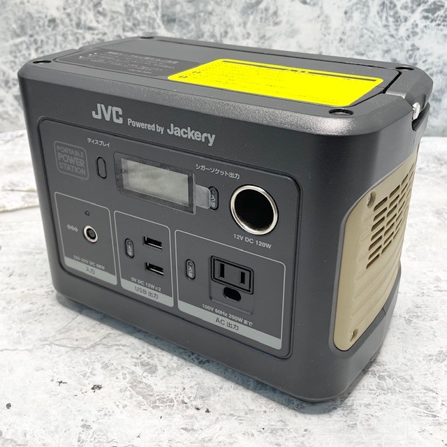 9306//JVC Victorポータブル電源 BN-RB37 動作品