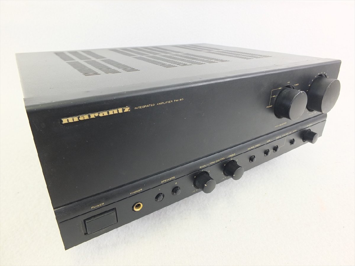 【11】marantz マランツ PM-50 アンプ 中古 現状品 260211B8080