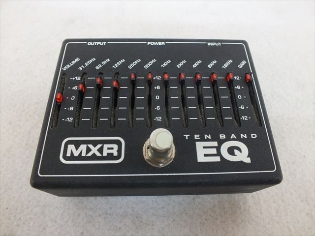 【01】MXR TEN BAND EQ エフェクター 中古 現状品 260201H5621