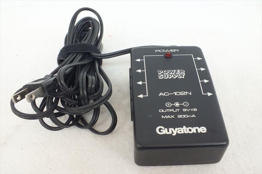 【01】GUYATONE グヤトーン AC-102N POWERSUPPLY パワーサプライ 中古 現状品 260201A2207