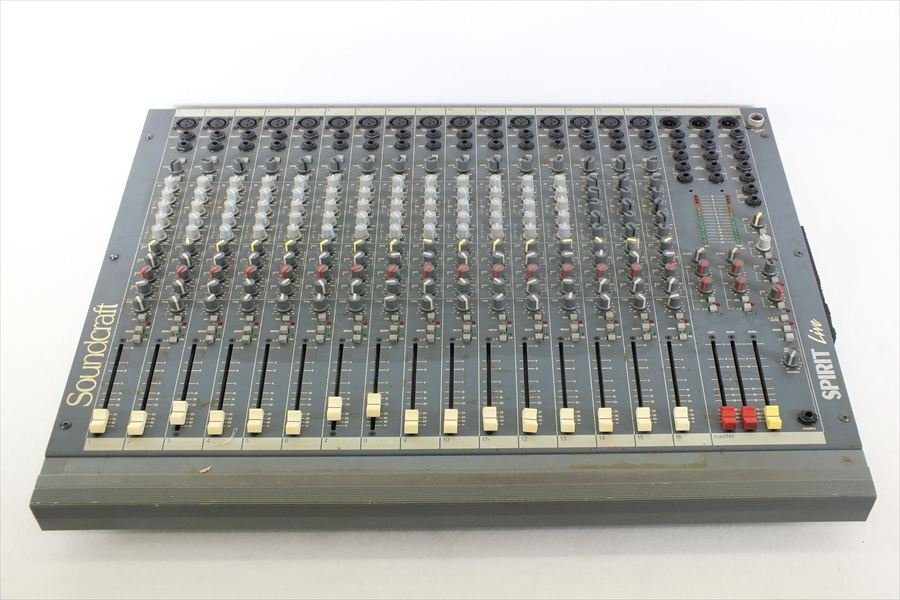 【05】Soundcraft サウンドクラフト SPIRIT Live ミキサー 中古 現状品 ■ 260205G7099