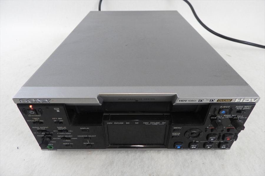 【07】SONY ソニー HVR-M25J デジタルHDビデオカセットレコーダー 中古 現状品 260207A5592