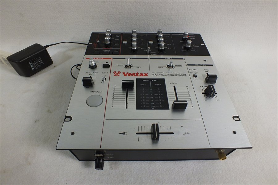 【08】Vestax ベスタクス PMC-05ProSL ミキサー 中古 現状品 260208R7191