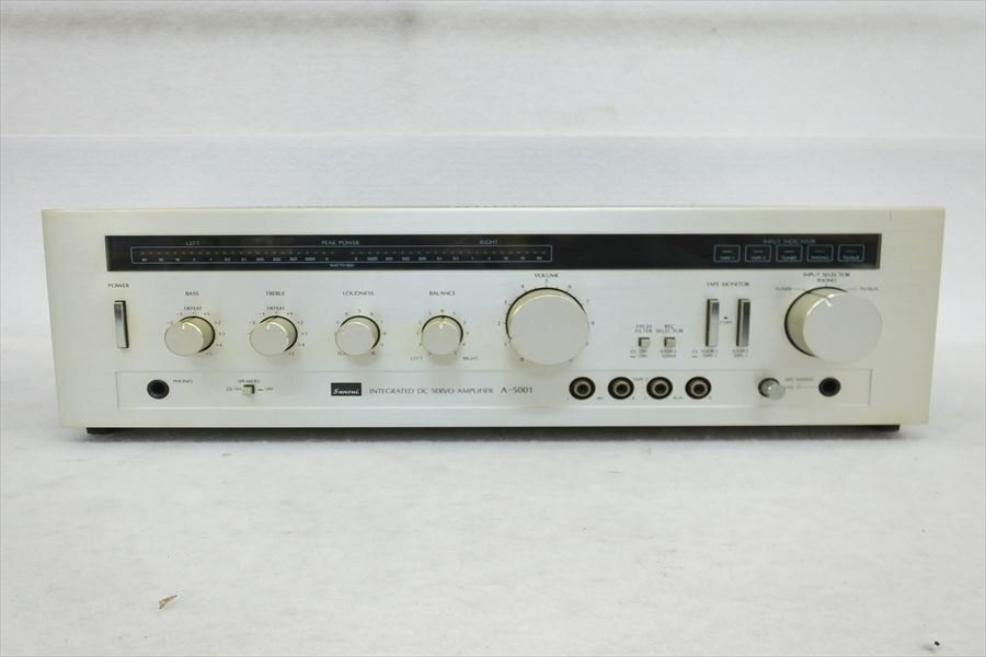【01】SANSUI サンスイ A-5001 アンプ 動作確認済 中古 現状品 260101B7040