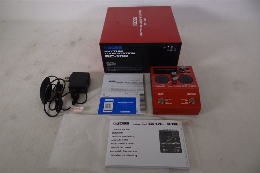 【05】BOSS ボス RC-10R エフェクター 中古 現状品 260205G7120